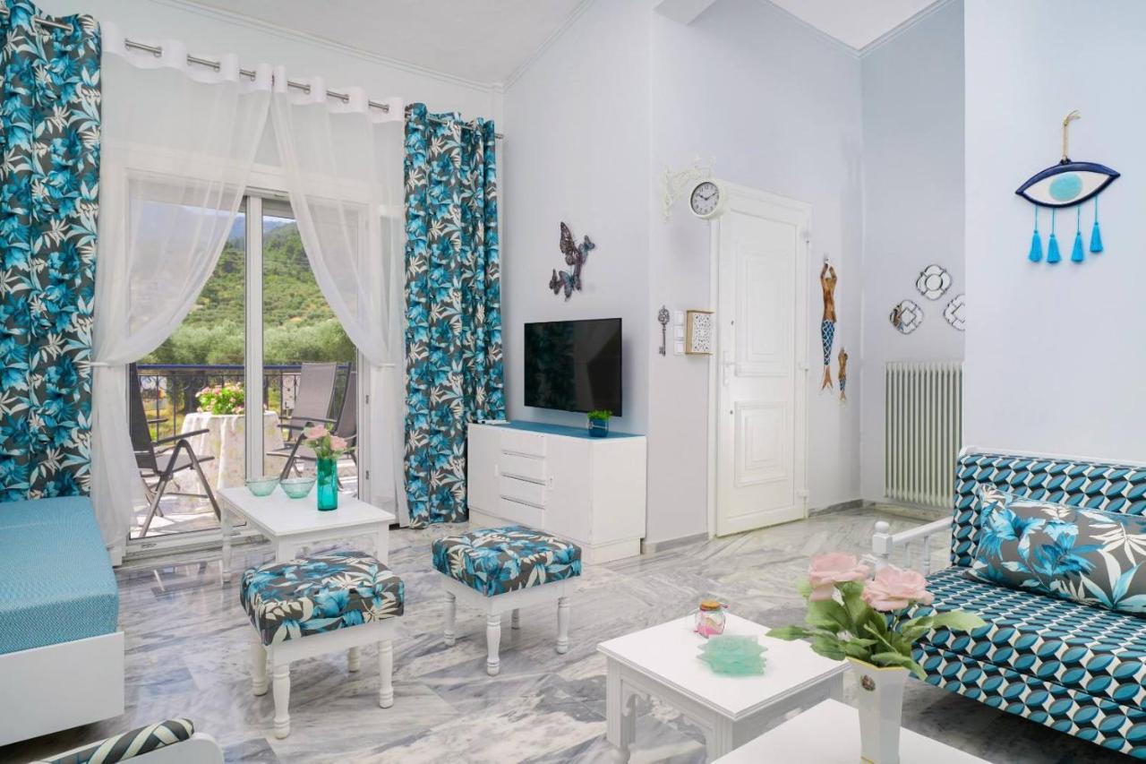 Apartamento Yiayia And Papou Luxury House Limenas  Exterior foto